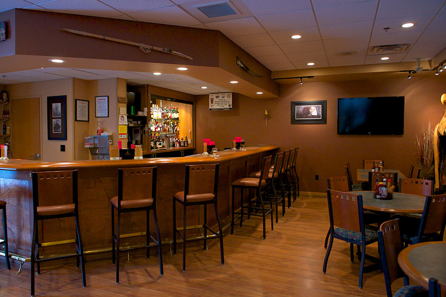 Old Cannery Bar seating area